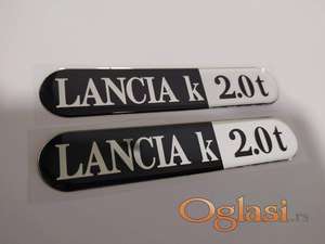 Lancia k 2.0 stiker oznaka